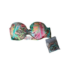 NWT Victoria's Secret Bikini Top with Optional Strap Attachment Size 34B